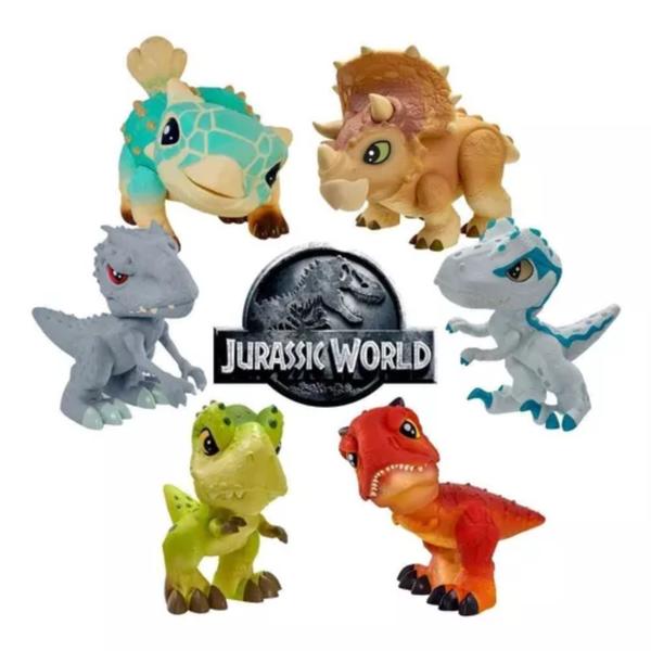 Imagem de Dinossauro Brinquedo Baby Jurassic Park World Rex Articulado