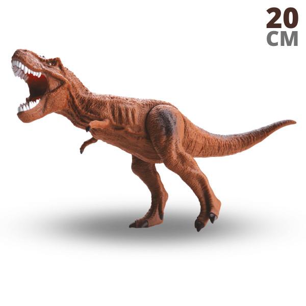 Imagem de Dinossauro Brinquedo Dino Rex c/ Jaula Caçador e Acessórios