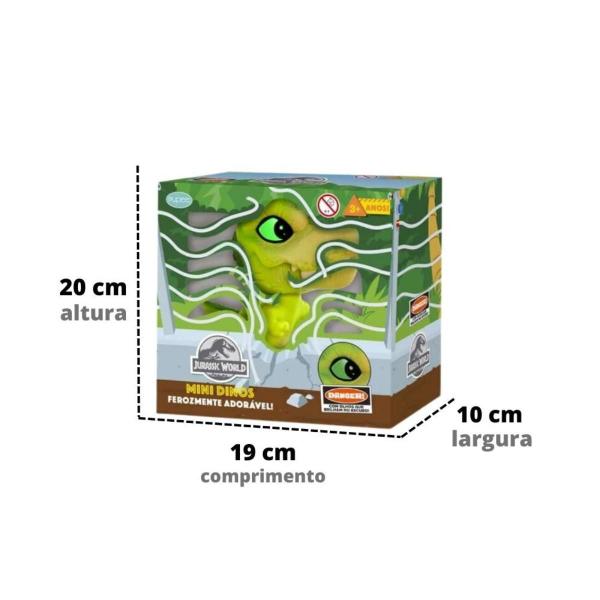 Imagem de Dinossauro Brinquedo Mini Jurassic T-Rex Dinos Baby Jurassic World Rex Baby Articulado Vinil Original-Puppe