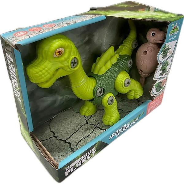 Imagem de Dinossauro Brinquedo Monta E Desmonta Verde Claro Rs046-2