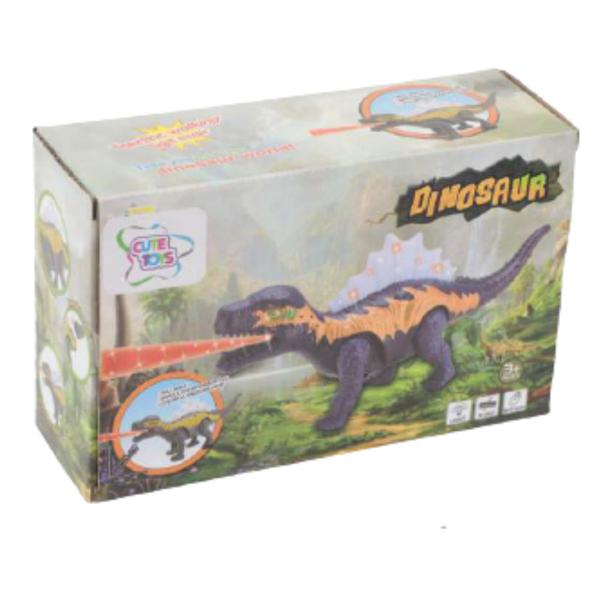 Imagem de Dinossauro brinquedo que anda com som e luzes Dinosaur - Cute Toys