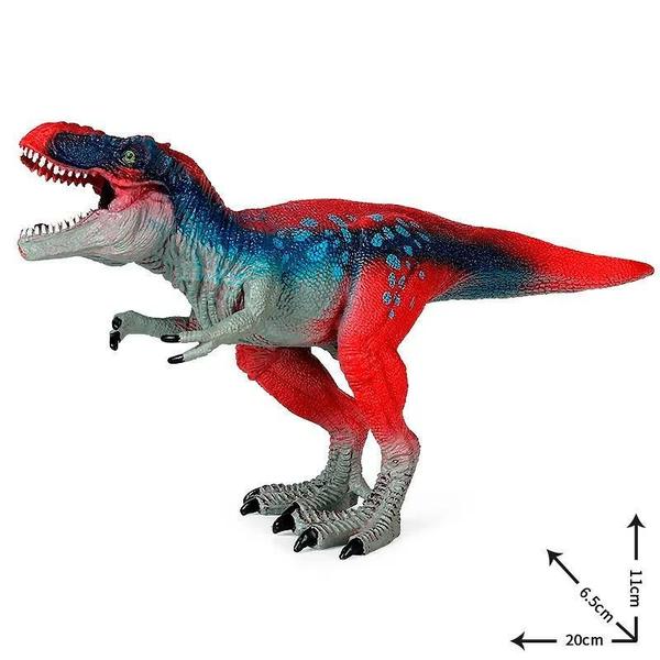 Imagem de Dinossauro Brinquedo The Dinosaur Model T-Rex Vermelho