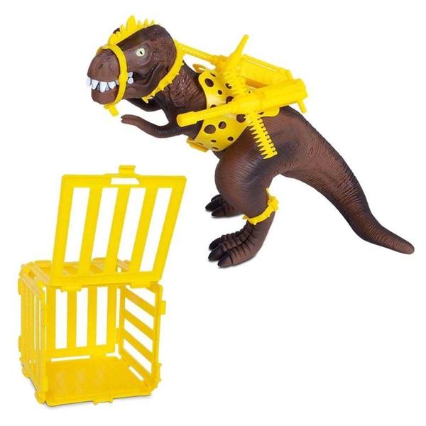 Imagem de Dinossauro Com Boneco Samba Toys T-Rex Attack Ref.0098