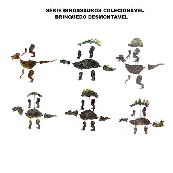 Imagem de Dinossauro De Brinquedo Colecione Borracha Dino