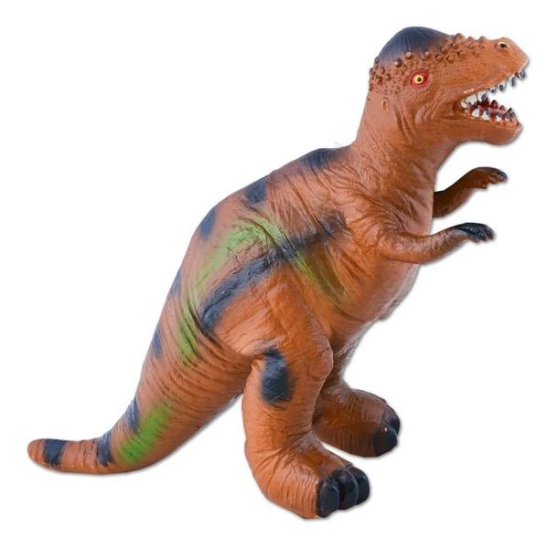 Imagem de Dinossauro De Brinquedo Grande Com Sons De Borracha Macio.