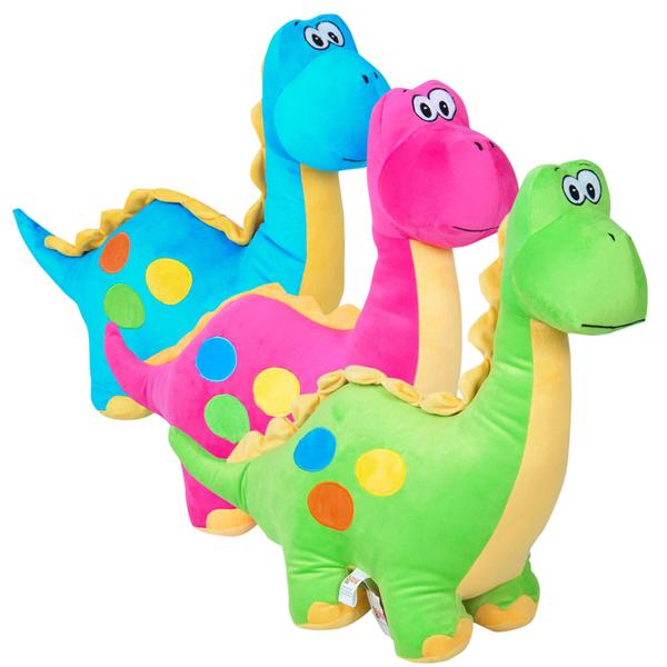 Imagem de Dinossauro de Pelúcia Grande 50cm Decoração Quarto Infantil - FOFUXOS DE PELÚCIA