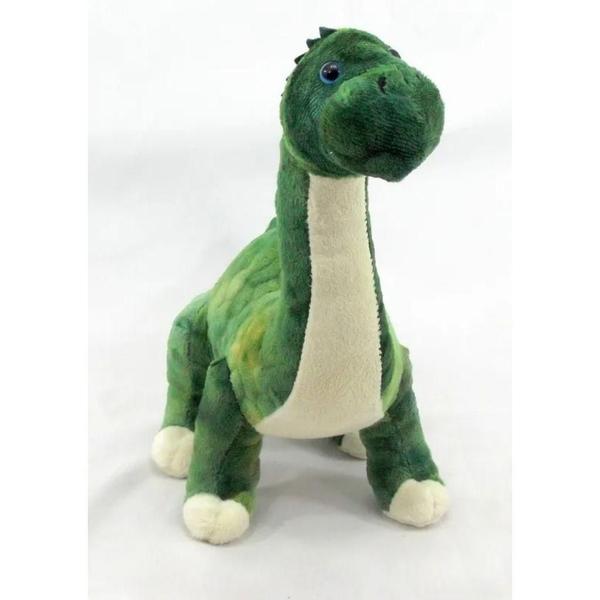 Imagem de Dinossauro De Pelúcia Verde 27 Cm Altura