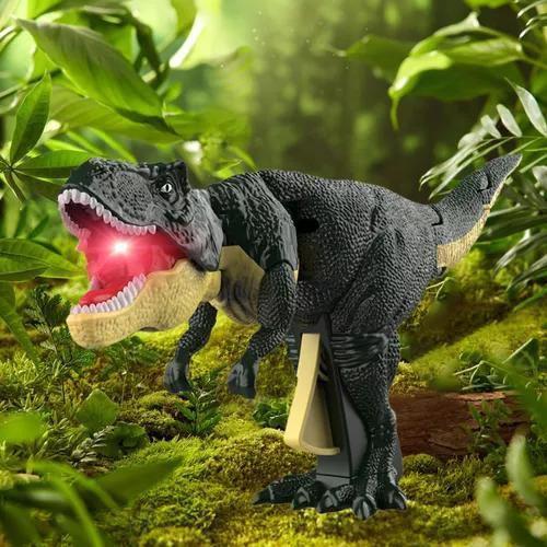 Imagem de Dinossauro Dino Aperte Gatilho Se Mexe T-rex Som Luz