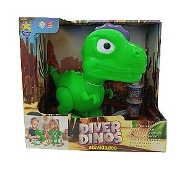 Imagem de Dinossauro Diver Dino Atividade c/ Massinha 8232