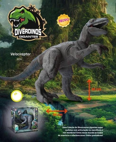 Imagem de Dinossauro diver dinos gigante - velociraptor