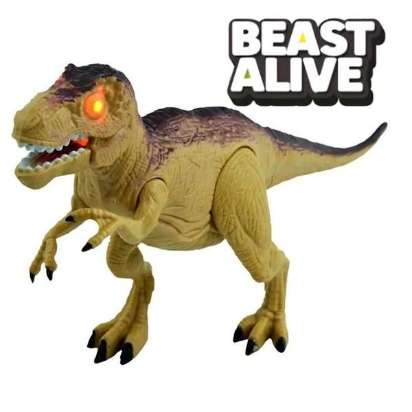 Imagem de Dinossauro Dragão Articulado Beast Alive Feras Selvagens Som de Rugido Luz nos Olhos