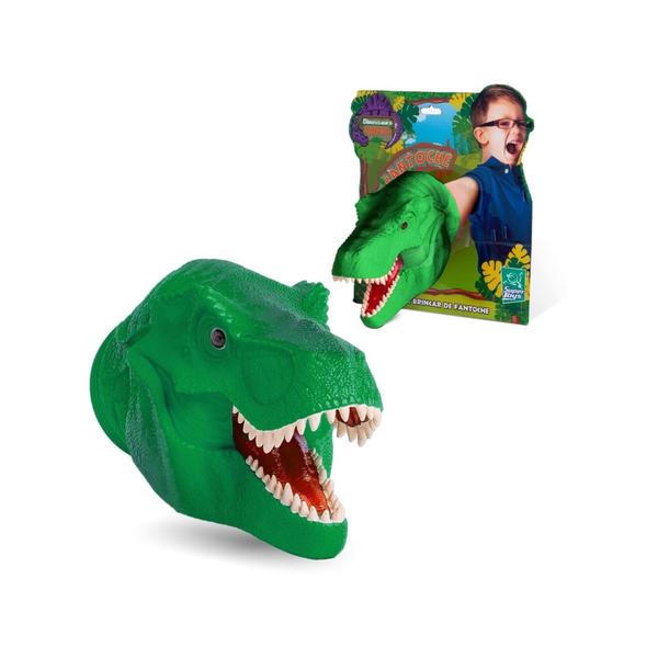 Dinossauro Fantoche De Mão Dino Amigo Super Toys - 341 Imagem de Dinossauro Fantoche De Mão Dino Amigo Super Toys - 341