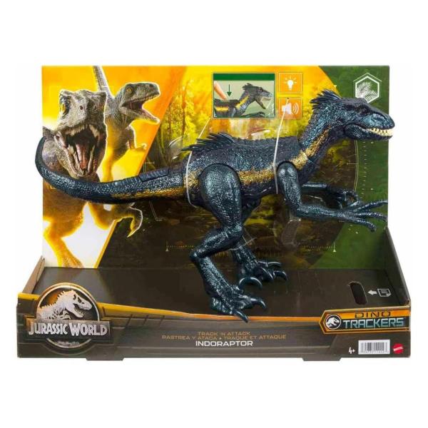 Imagem de Dinossauro Indoraptor Dino Trackers Jurassic Com Som Mattel