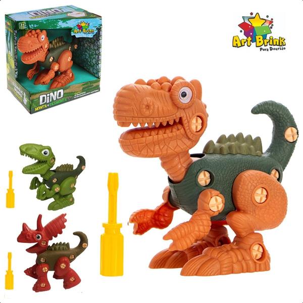 Imagem de Dinossauro Infantil Para Montar E Desmontar Com Ferramenta