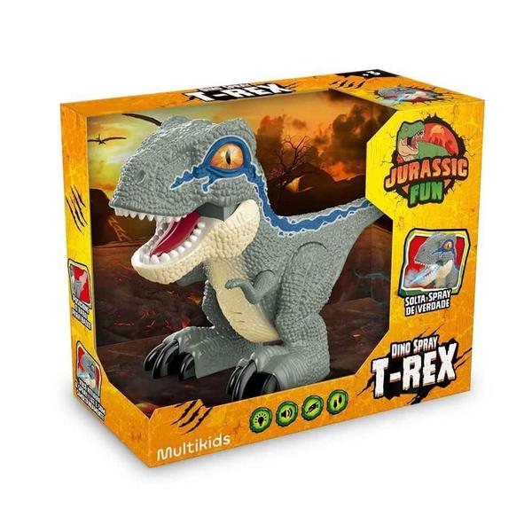 Imagem de Dinossauro Jurassic Fun Multikids Dino Spray T-Rex Br2102