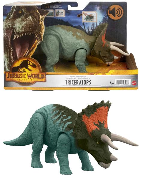 Imagem de Dinossauro Jurassic World c/ Som - Ruge e Ataca - Campo Cretáceo Dino Escape - Mattel