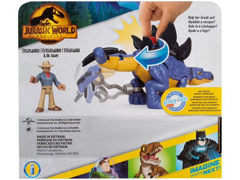 Imagem de Dinossauro Jurassic World Imaginext Stegosaurus