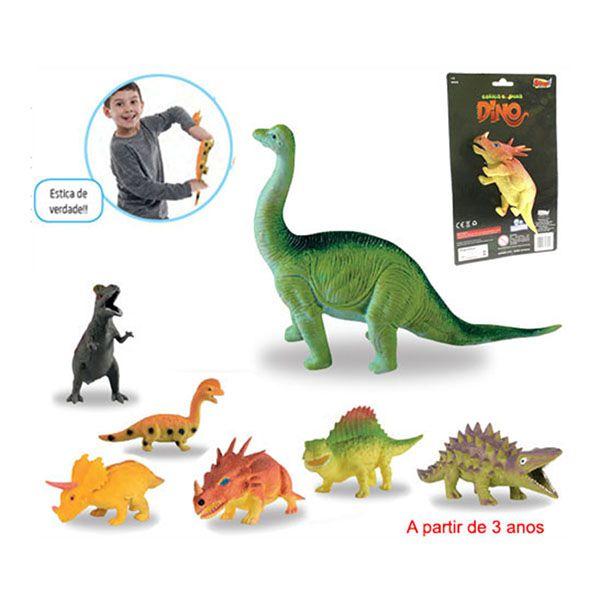 Dinossauro Miniatura Estica E Puxa - Vários Modelos - Zoop - Zoop Toys Imagem de Dinossauro Miniatura Estica E Puxa - Vários Modelos - Zoop