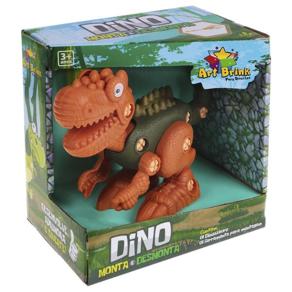 Imagem de Dinossauro monta e desmonta