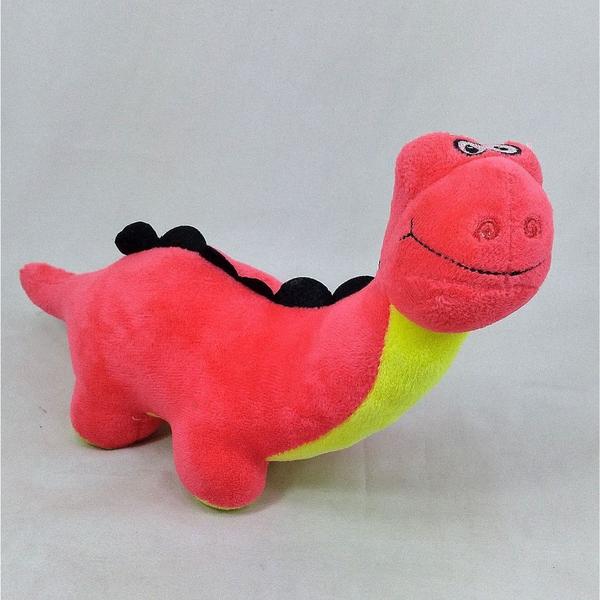 Imagem de Dinossauro Pelúcia Pink 26 Cm Comprimento