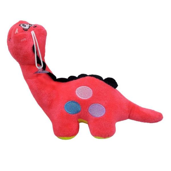 Imagem de Dinossauro Pelúcia Pink 26 Cm Comprimento