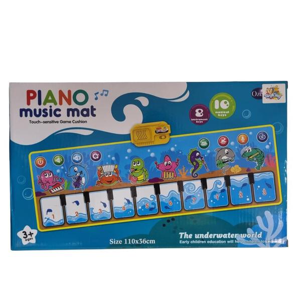 Imagem de Dinossauro Piano Tapete Musical - ToyKing TKAB3036