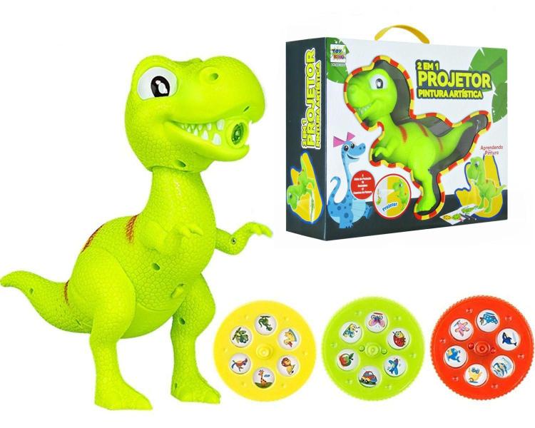 Dinossauro Projetor de imagens Educativo Desenhar Colorir Dino - Toy King Imagem de Dinossauro Projetor de imagens Educativo Desenhar Colorir Dino