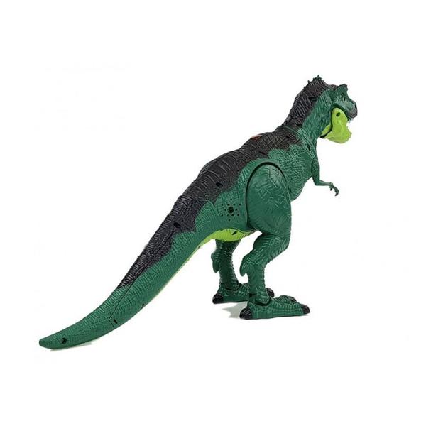 Imagem de Dinossauro Rex Recarregável Controle Remoto Infravermelho Sons Luz Solta Fumaça