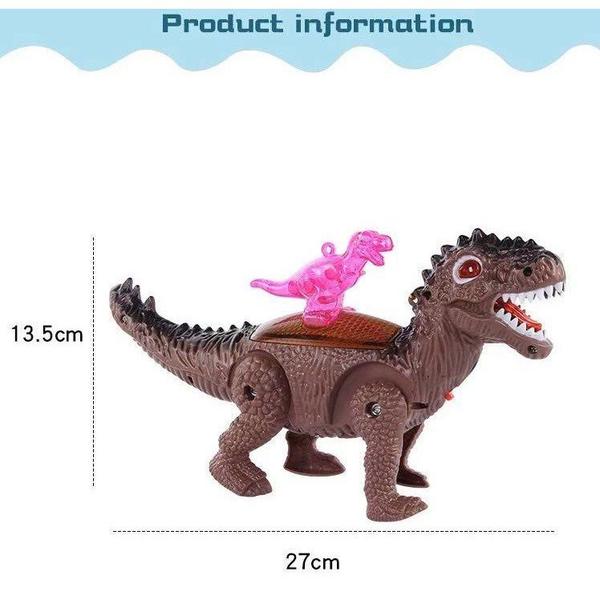 Imagem de Dinossauro Robô de Brinquedo com Luzes Led Movimento e Som