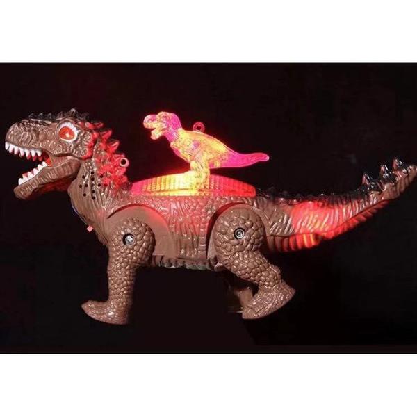 Imagem de Dinossauro Robô de Brinquedo com Luzes Led Movimento e Som