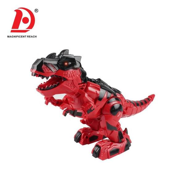 Imagem de Dinossauro Robô Rex  Mecânico  Com Luz Som E Movimento(vermelho)