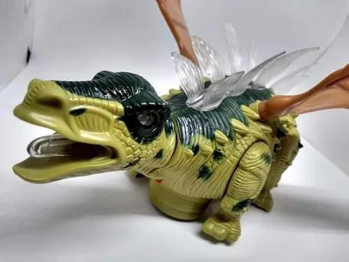 Imagem de Dinossauro Stegosaurus Brinquedo Infantil Com Som, Luzes E Movimento