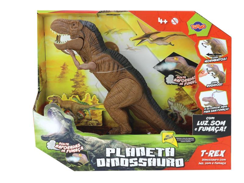 Imagem de Dinossauro T-Rex com Som e Fumaça Toyng 42492