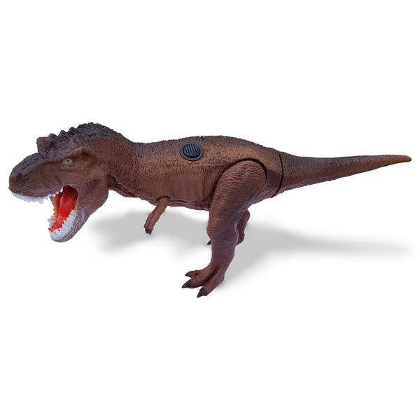 Imagem de Dinossauro Tiranossauro Com Som  Dinopark De Vinil Grande - Bee Toys