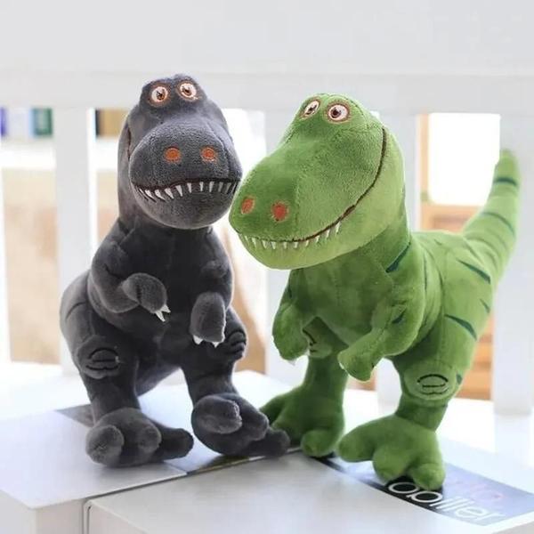 Imagem de Dinossauro Tiranossauro Rex de Pelúcia 40cm - Brinquedo para Crianças