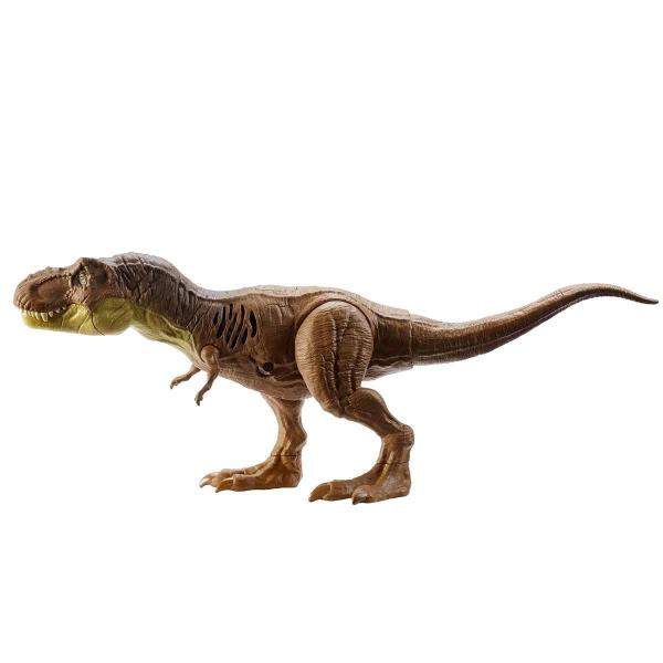 Dinossauro Tiranossauro Rex Jurassic World 30Cm Mattel Hbk21 Imagem de Dinossauro Tiranossauro Rex Jurassic World 30Cm Mattel Hbk21