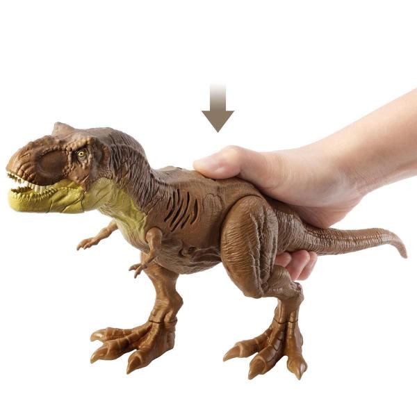 Imagem de Dinossauro Tiranossauro Rex Jurassic World 30Cm Mattel Hbk21