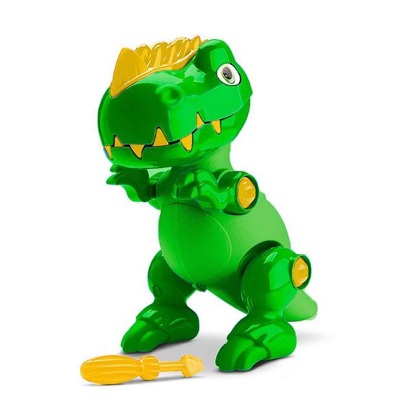 Imagem de Dinossauro Toy-Rex Monta e Desmonta Verde - 0229 - Samba Toys