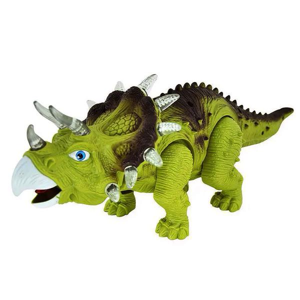 Imagem de Dinossauro Tricerátopo com Luz e Som Sortido DMT4724 - DM Toys