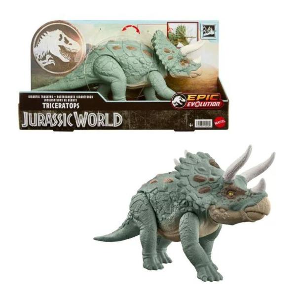 Imagem de Dinossauro Triceratops Rastreadores Gigantes Jurassic World