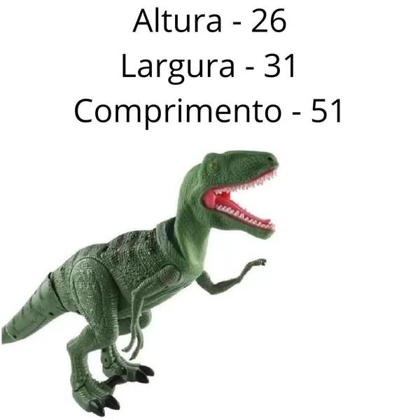 Imagem de Dinossauro Velociraptor Beast Alive Controle Remoto 1129