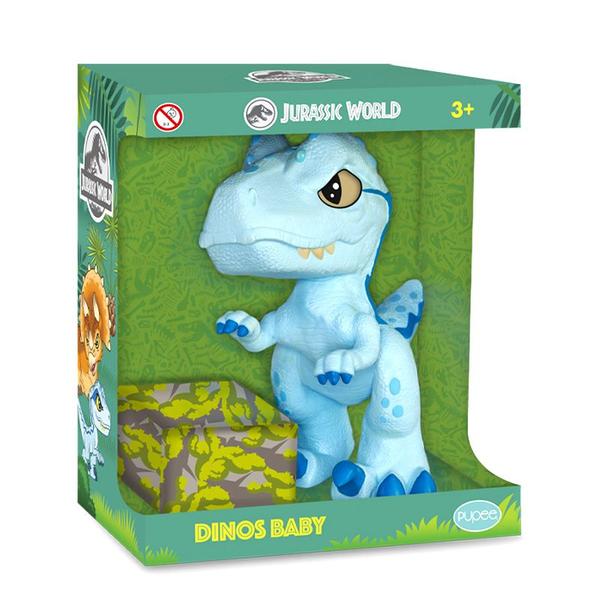 Imagem de Dinossauro Velociraptor Blue Vinil Boneco Jurassic World Pupee