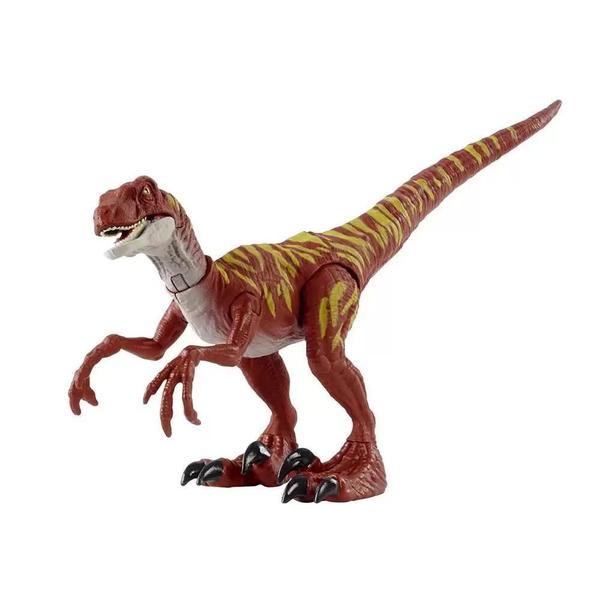 Imagem de Dinossauro Velociraptor Vermelho Jurassic World Cretaceous