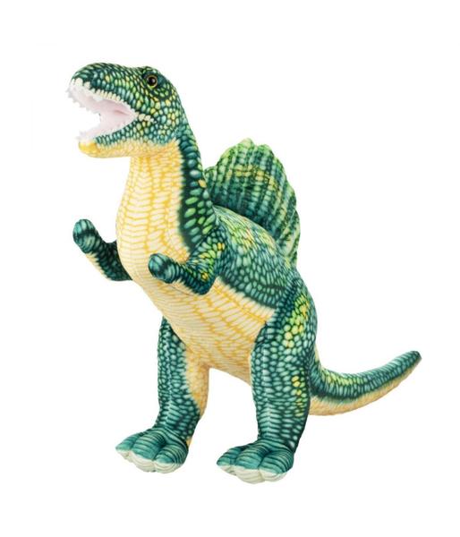 Imagem de Dinossauro Verde Espinossauro Realista 43Cm - Pelúcia