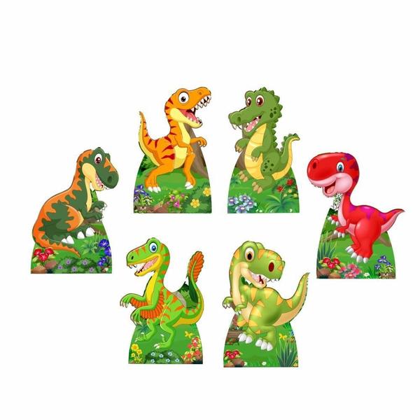 Imagem de Dinossauros Baby Kit 2 Baleiros Com 6 Displays De Mesa