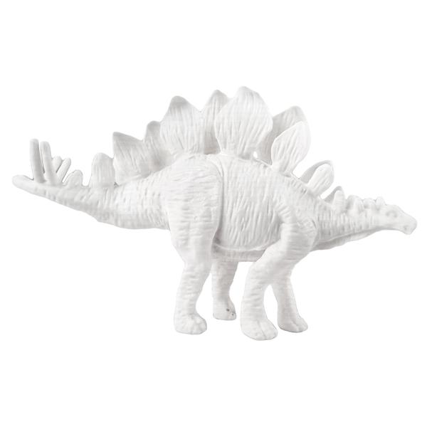 Imagem de Dinossauros Em Branco Para Pintar Com 12 Tintas 4 Dinos - Bee Toys