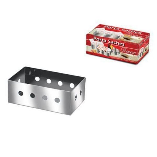 Imagem de Dinox- Porta Sachês Aço Inox - PSC001