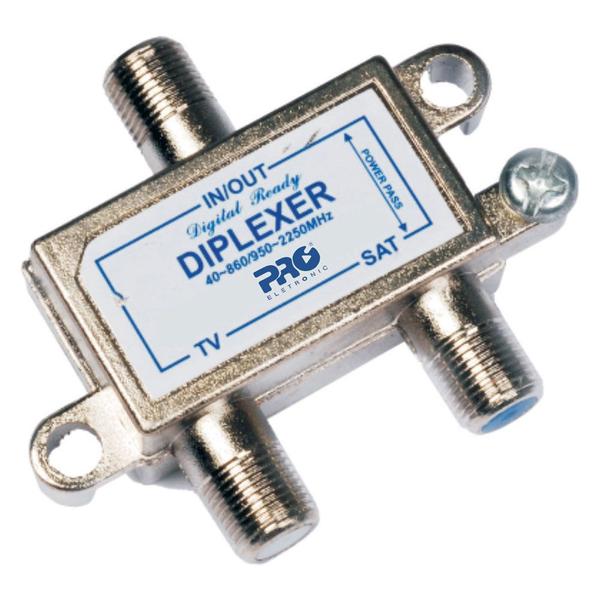 Imagem de Diplexer Proeletronic Pqdi-6500 Vhf E Uhf+Satelite Com Pas.dc