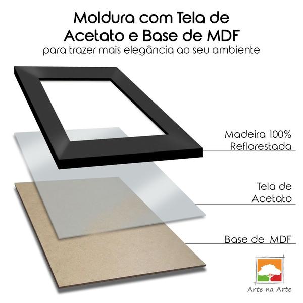 Imagem de Diplomas Premium Madeira A4 com Tela de Acetato e MDF