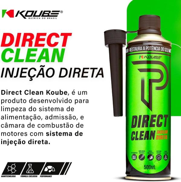 Imagem de Direct clean flex koube 500ml limpeza de bicos injeção direta